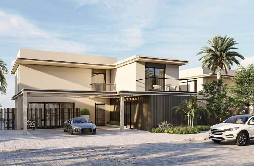 Falcon Island villa street view