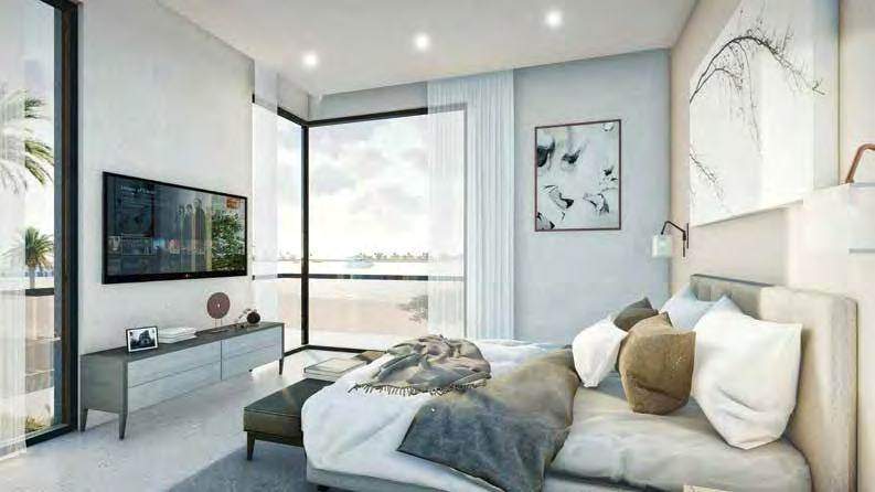 Bedroom in a Falcon Island 5 bedroom villa