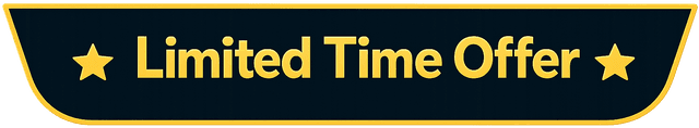 limited time offer badge